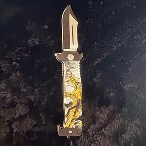 Yellow Dragon Tactical Folding Knife